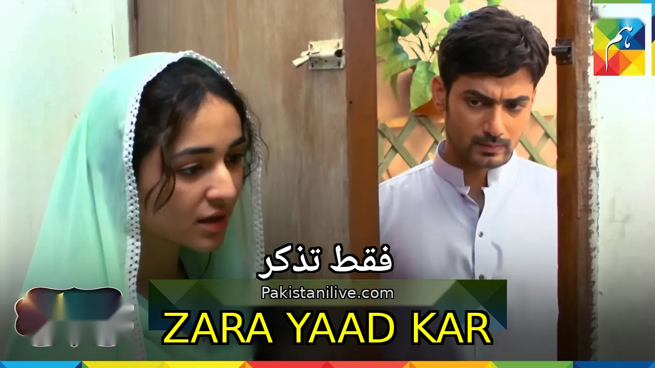 مسلسل باكستاني Zara Yaad Kar - فقط تذكر
